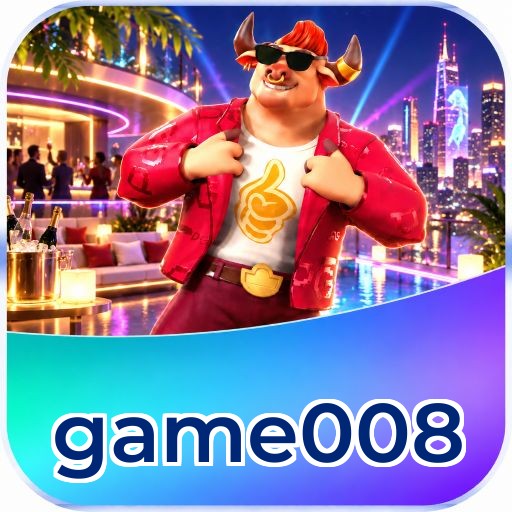 Interface da plataforma game008 mostrando slots populares e bônus de boas-vindas